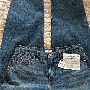Good American Women’s Relaxed Fit Denim Jeans